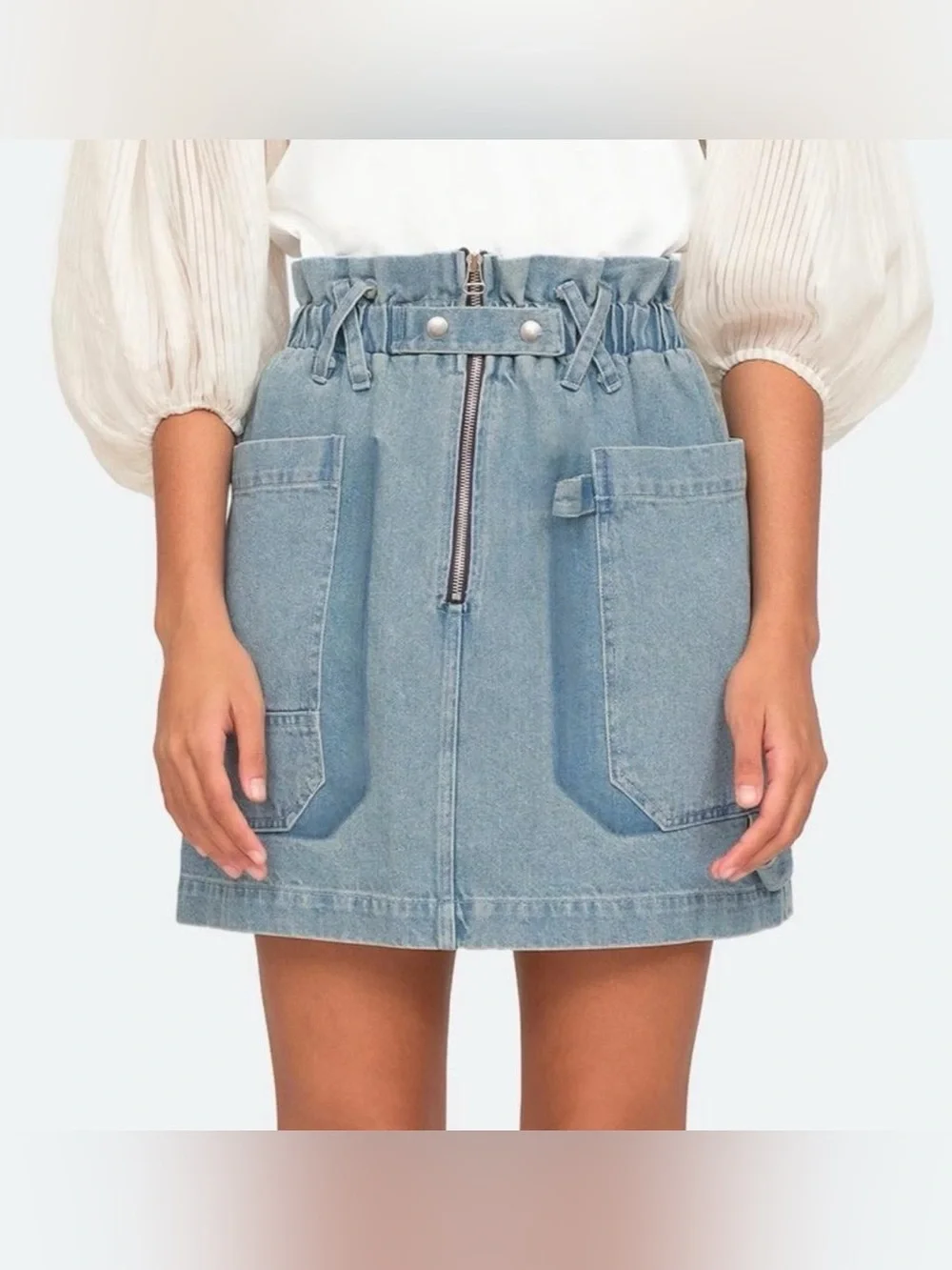 SEA NEW YORK SKIRT - INDIGO The Mara denim mini-skirt Size 2